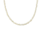 Kris Nations - Seed Pearl Necklace: Gold-Filled