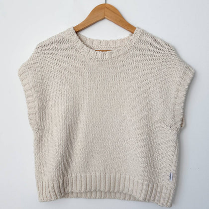 Le Bon - Pierre Cotton Sweater Top Naturel