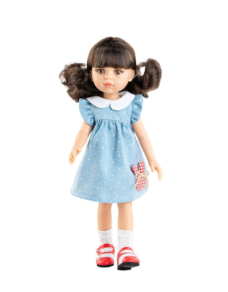Shine on me Distribution - Las Amigas Doll - Carol with blue dress - Paola Reina