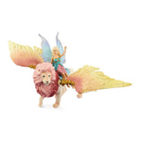 Schleich - Fairy In Flight On Winged Lion Fairy Toy Playset