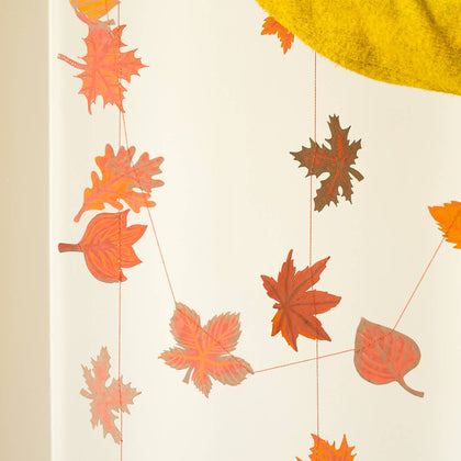 East End Press - Autumn Leaves Sewn Garland