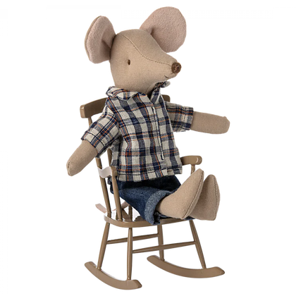 Maileg Rocking Chair light brown, Mouse