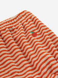 Bobo Choses Baby Orange Stripes Terry Bloomer