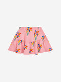 Bobo Choses Fireworks All Over Ruffle Skirt ~ Pink
