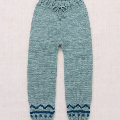 Misha & Puff Zig Zag Snowy Day Legging ~ Slate