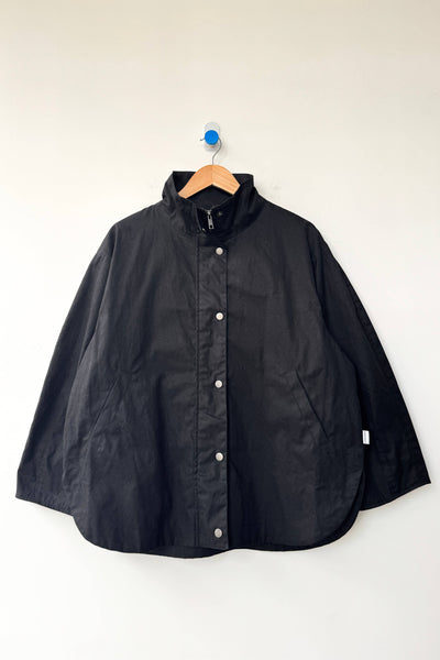 Le Bon Shoppe - Blair Waxed Cotton Jacket - (2XS/S - 2M/L): Black (2XS/S - 2M/L)