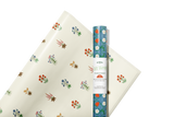 re:mused studio - Strawberry Gift Wrap Sheet – Double Sided: Roll of 3 Sheets