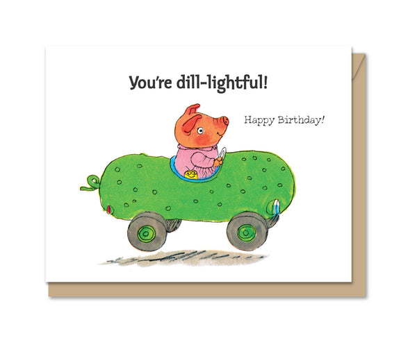 Maginating - A2 | Birthday Greeting Card | Dill-lightful Birthday