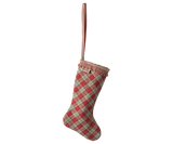 Maileg Stocking Red Checker Ornamen