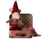 Maileg Christmas Mouse Baby in Suitcase