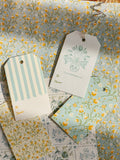 re:mused studio - Capri Gift Wrap Sheet - Double Sided: Roll of 3 Sheets