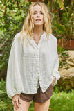 9 Seed Poet’s Beach Top in White