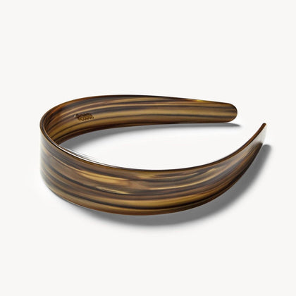 MACHETE - Wide Headband in Tiger's Eye