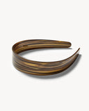 MACHETE - Wide Headband in Tiger's Eye