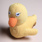 Estella - Baby Rattle Duck Toy (Handmade)