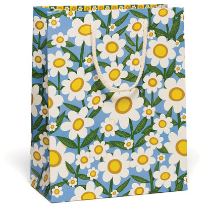 Red Cap Cards - Seventies Daisy gift bag