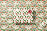 re:mused studio - Cambrifornia Gift Wrap Sheet-Double Sided: Roll of 3 Sheets