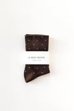 Le Bon Shoppe - Polka Dot Sneaker Socks (wholesale): BLUE/NAVY