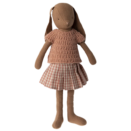 Maileg Bunny, Size 3 ~ Knitted Shirt & Skirt (Copy)