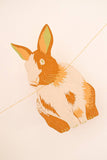 East End Press - RABBITS SEWN GARLAND