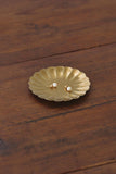Fog Linen Work - Brass Petal Plate (S)