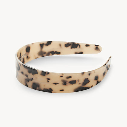 MACHETE - Wide Headband in Blonde Tortoise