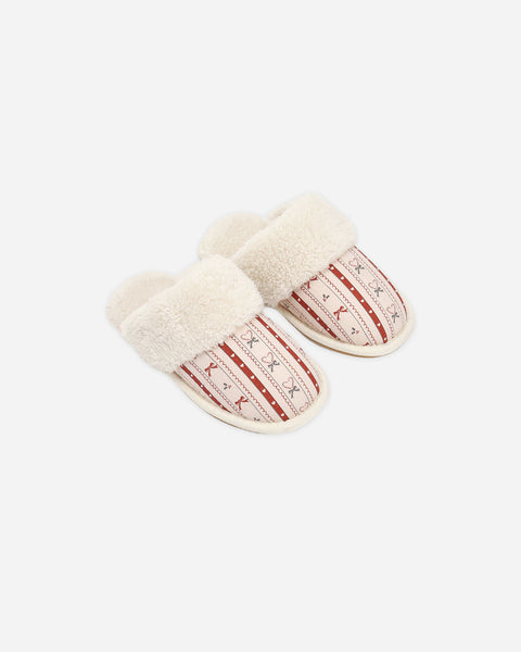 Rylee & Cru Slippers ~ Candy Cane Lane