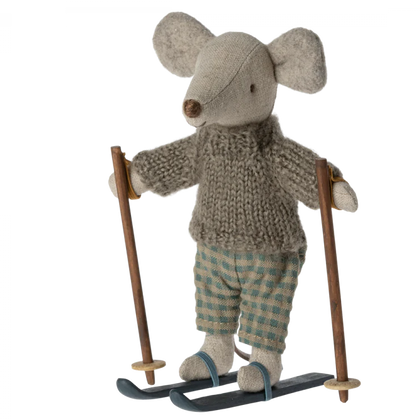 Maileg Winter Ski Mouse ~ Big Brother