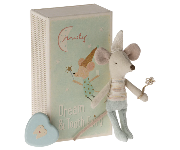 Maileg Mouse Tooth Fairy in a Box Little Brother