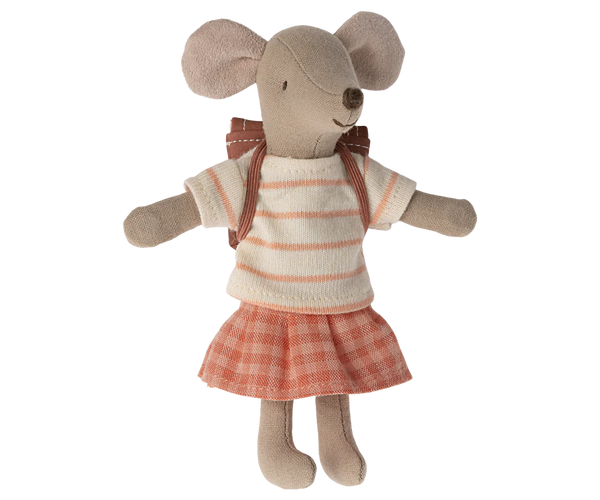 Maileg Tricycle Mouse Big Sister~ Coral