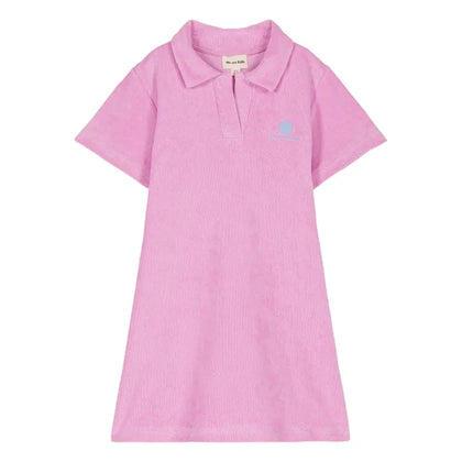 We Are Kids Organic Gaby Terry Dress ~ Pink