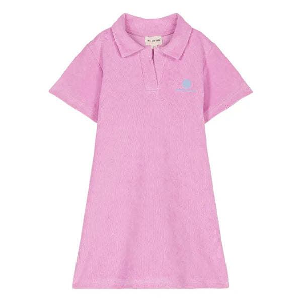 We Are Kids Organic Gaby Terry Dress ~ Pink