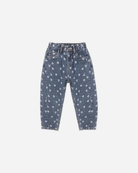 Rylee + Cru Barrel Pant Heart Ditsy