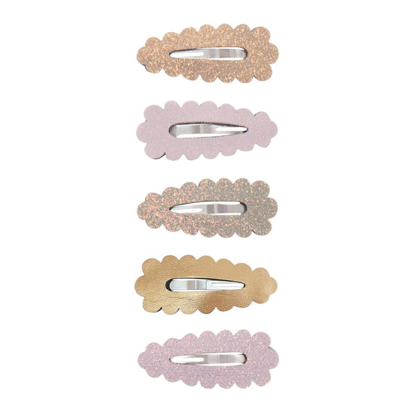 Mimi & Lula Dreamwish Mini Scalloped Hair Clips