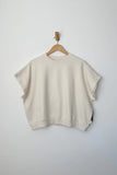 Le Bon French Terry Sophie Top ~ Natural