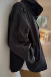 Le Bon Shoppe - Blair Waxed Cotton Jacket - (2XS/S - 2M/L): Black (2XS/S - 2M/L)