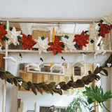 Global Goods Partners - Felt Mistletoe Garland: Default