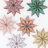 Meri Meri - Meri Meri x Liberty Paper Star Tree Decorations