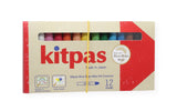 Kitpas - Kitpas Rice Bran Wax Art Crayons 12 Colors