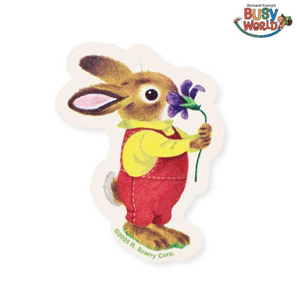Three Potato Four - 3P4 x Richard Scarry® - Nicholas Bunny Iris Sticker