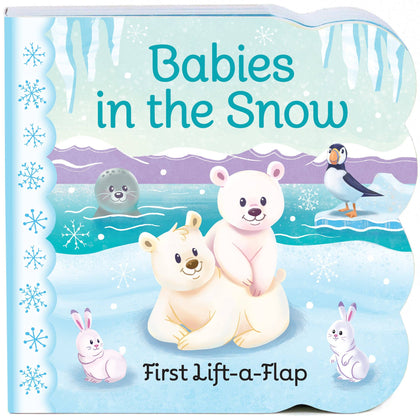 Cottage Door Press - Babies in the Snow Lift-a-Flap Board Book