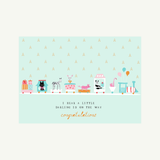 Mr. Boddington's Studio - Choo Choo Train - Greeting Card