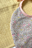 BARNABÉ AIME LE CAFÉ - Liberty® English Floral Baby Bib: Sofia