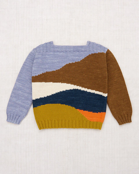 Misha & Puff Landscape Sweater ~ Pewter