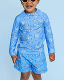 Lewis - Swim Trunks - Sea Turtle | Aegean: 7Y