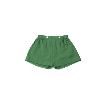 Lali Begonia Shorts ~ Green