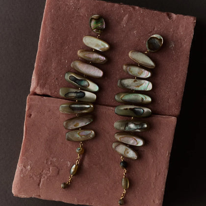 Chan Luu Mizumi Earrings ~ Abalone