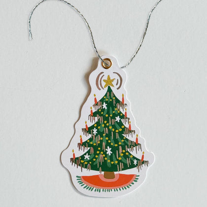 Idlewild Co. - Christmas Tree Diecut Gift Tags