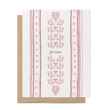 re:mused studio - Je t'adore A2 Greeting Card