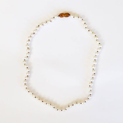 CanyonLeaf - Pure Gemstone + Pearl || Necklace: 18"